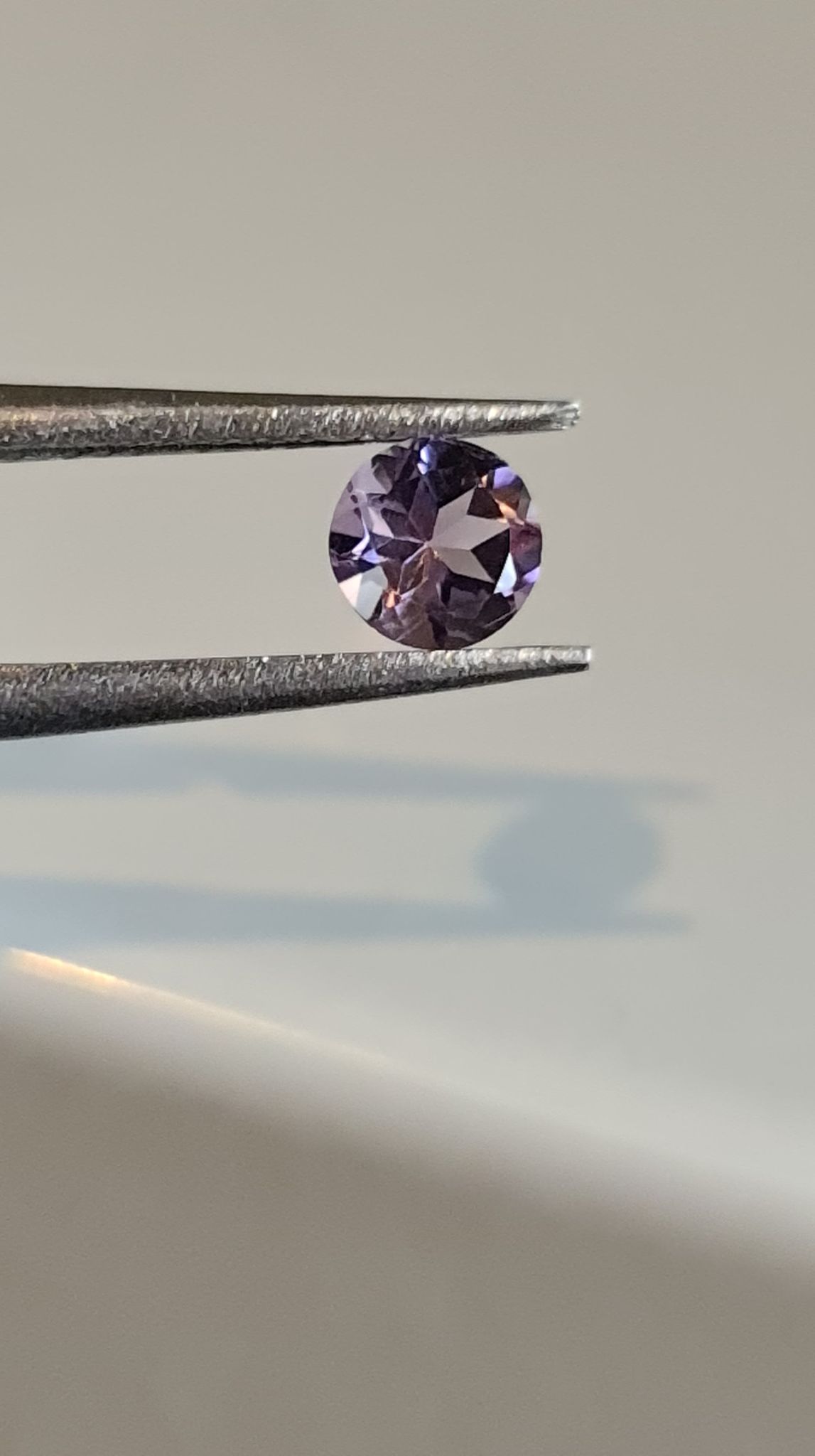 5mm round-cut, Brazilian Amethyst Facet