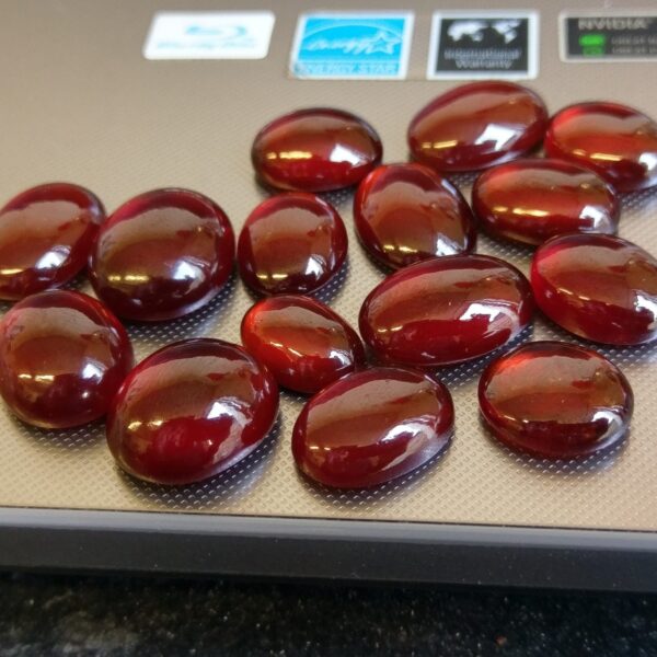 10x8mm, Mozambique Garnet Cabochon