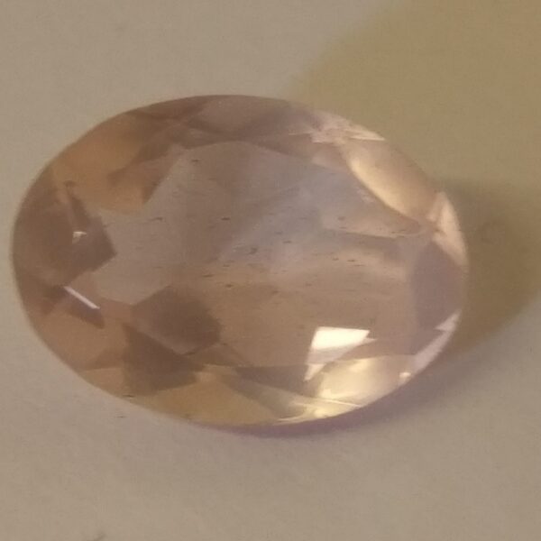 10x8 Rose quartz oval facet