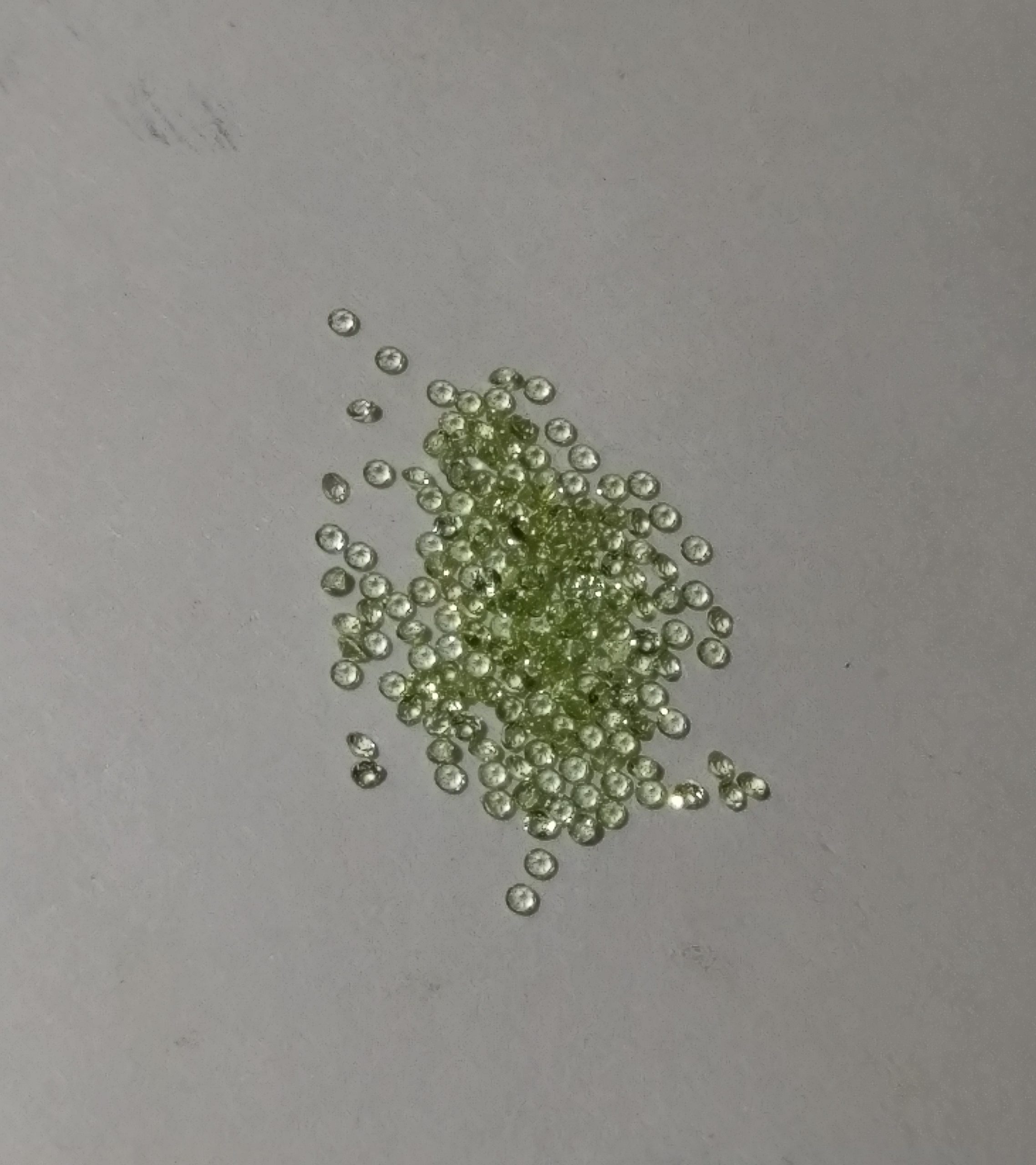 1ct of 1mm round-cut, Peridot Facet Brazil