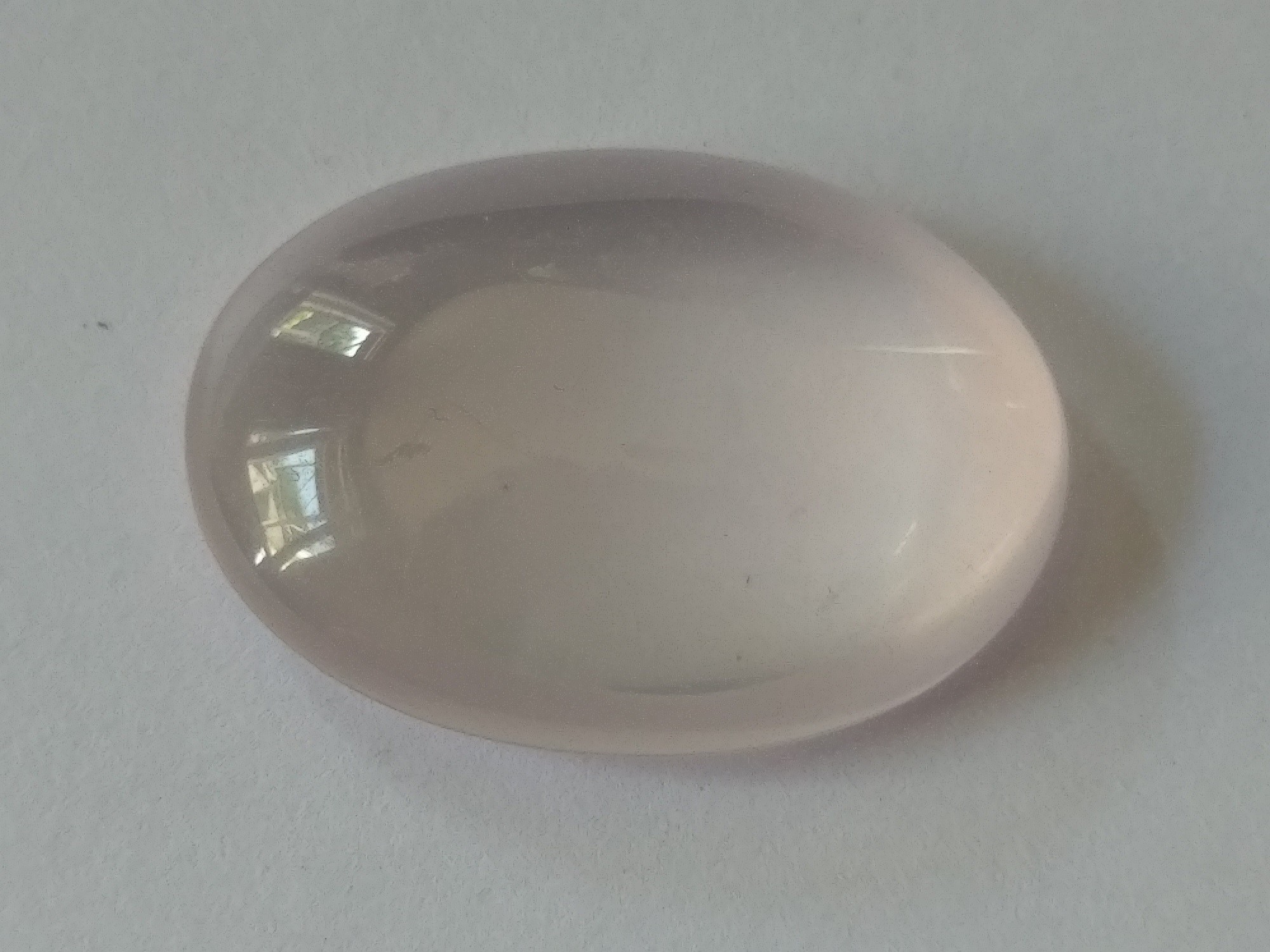 30x22x9mm Rose quartz cabochon