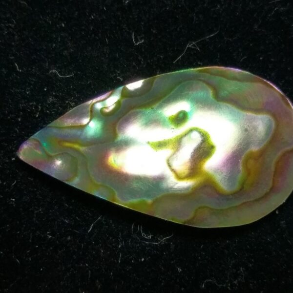 30x17x6mm Manmade irridescent cabochon