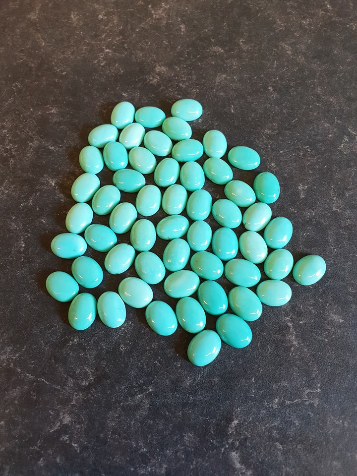 16x12mm Arizona Turquoise Cabochon