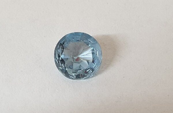 7x3.2mm round Sri-Lankan zircon facet
