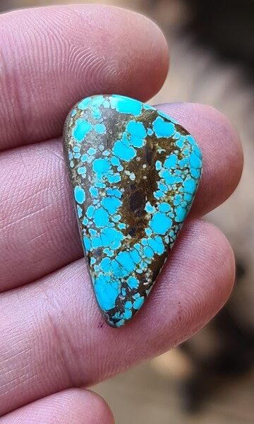 32x20mm Mine #8 turquoise cabochon