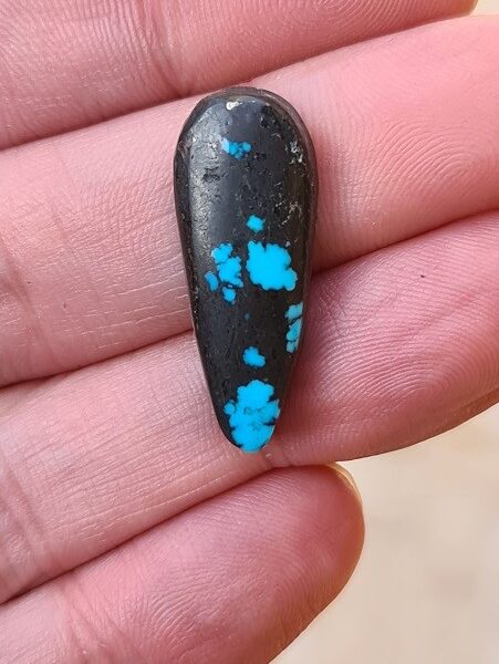 29x12mm AAA Moon River turquoise cabochon