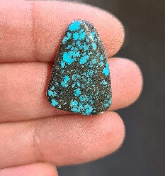 28x20mm AAA Moon River turquoise cabochon