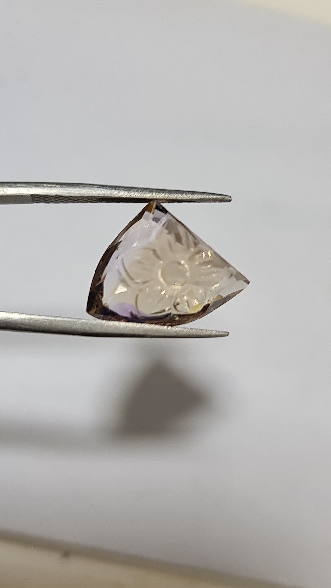 18x14x9mm high quality ametrine carved facet - Image 2