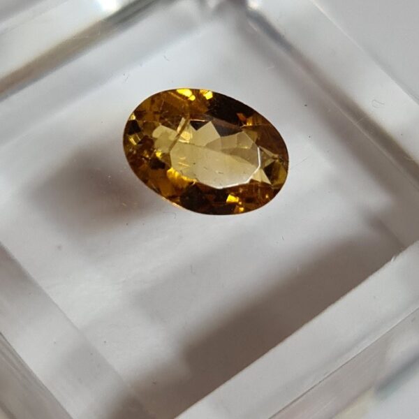 9.5x6.7mm Brazilian tourmaline facet