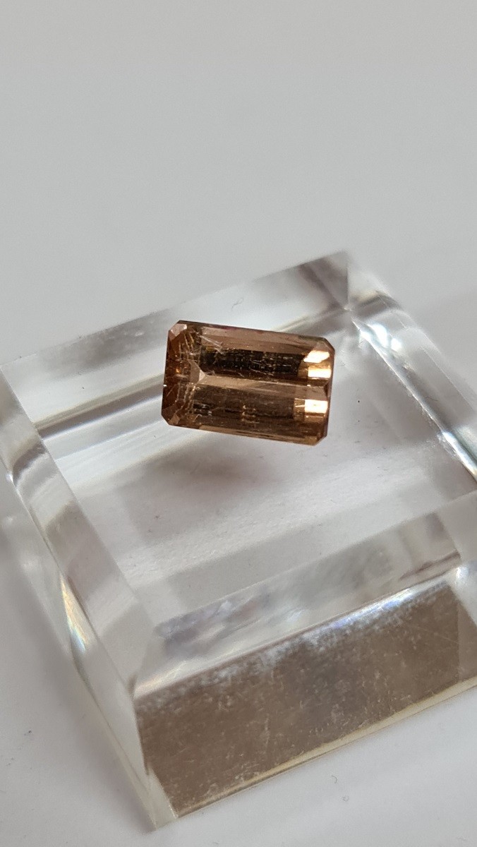 11x7mm Brazilian tourmaline facet