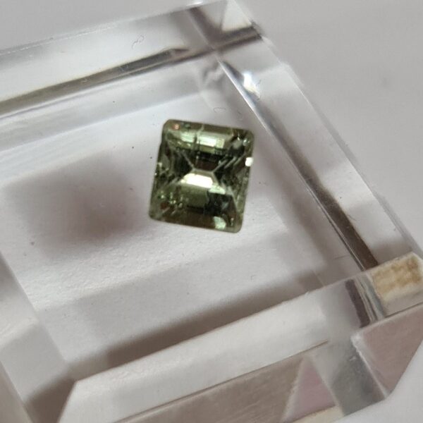 6.8x6.1mm Brazilian tourmaline facet