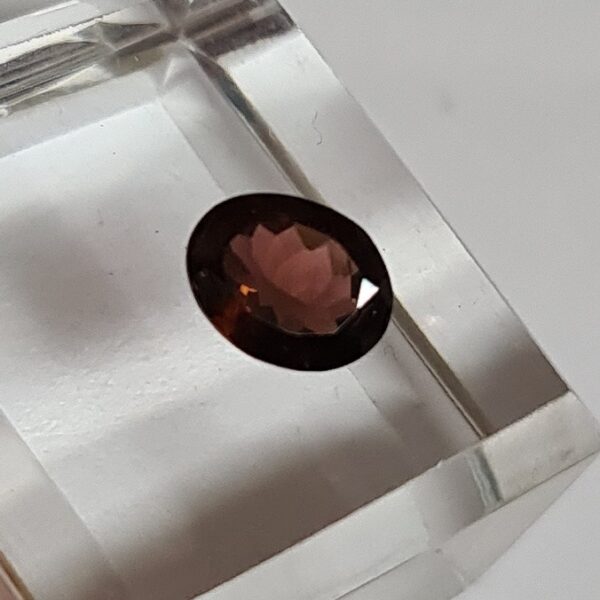 9.2x7.1mm Brazilian tourmaline facet
