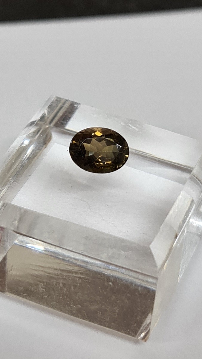 8.8x6.8mm Brazilian tourmaline facet