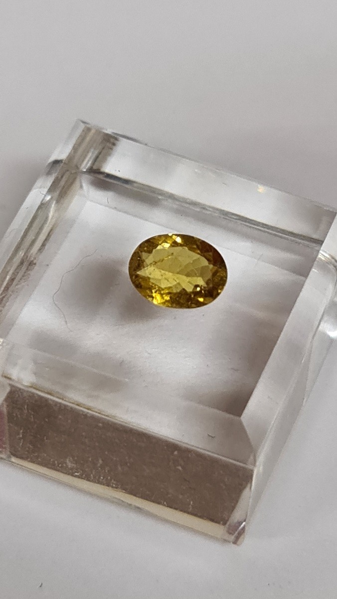 8.6x6.6mm Brazilian tourmaline facet
