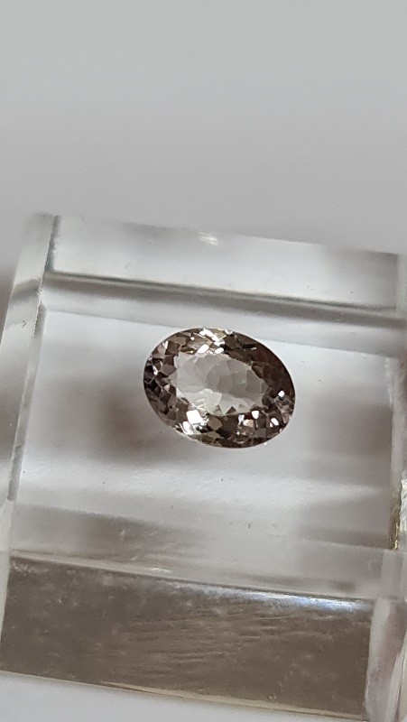 9.8x7.5mm Brazilian tourmaline facet
