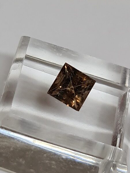 7.9x7.8mm Brazilian tourmaline facet