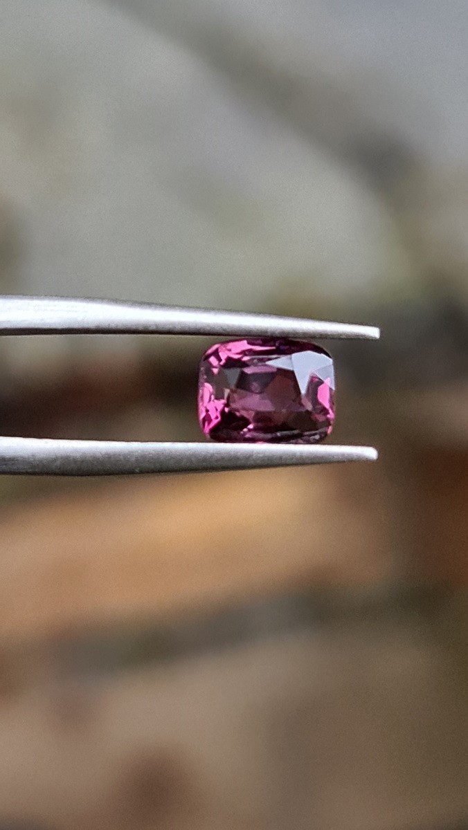 6.8x5.4x3.4mm Burmese spinel facet