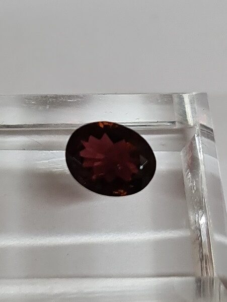 10.3x8.2mm Brazilian tourmaline facet