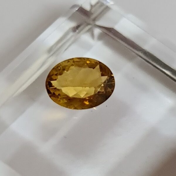 8.6x6.5mm Brazilian tourmaline facet