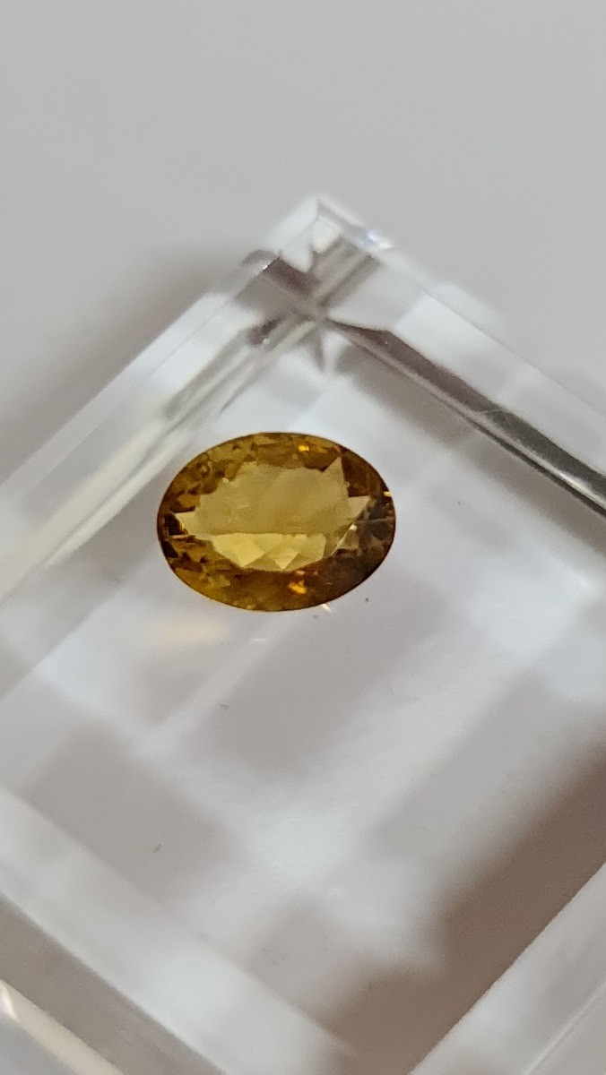 8.6x6.5mm Brazilian tourmaline facet