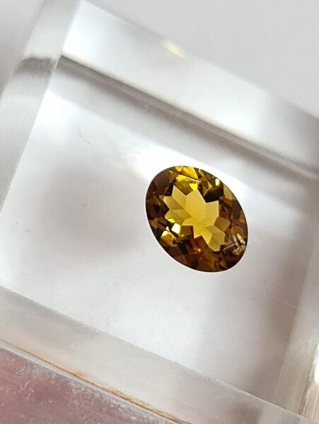 8x6mm Brazilian tourmaline facet