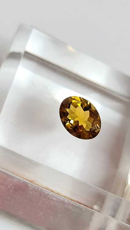 8x6mm Brazilian tourmaline facet