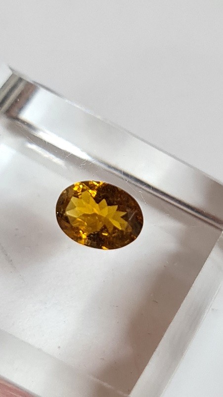 8.1x5.1mm Brazilian tourmaline facet