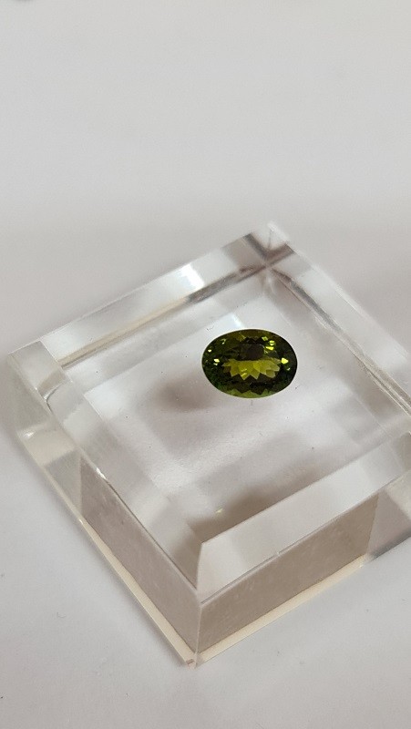 8.2x5.9mm Brazilian tourmaline facet