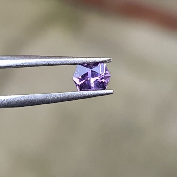 5.4x3.9mm fancy-cut spinel facet