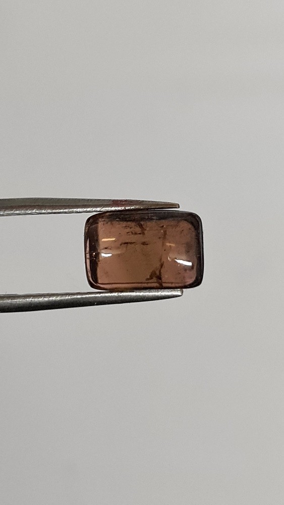 12x8mm Brazilian tourmaline cabochon