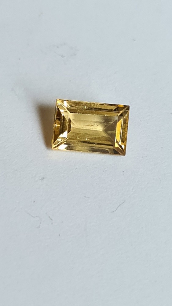 9x6.2mm Brazilian tourmaline facet