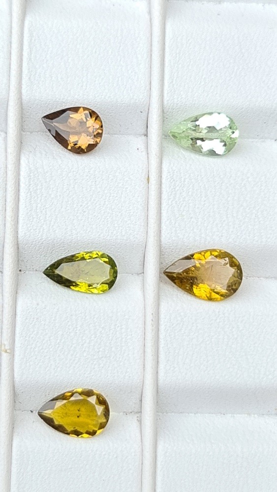 Approx 5ct parcel of Brazilian tourmaline facets