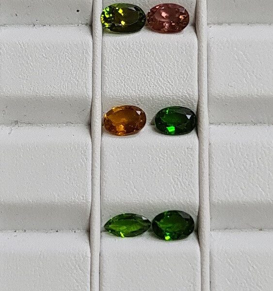 Approx 5ct parcel of Brazilian tourmaline facets