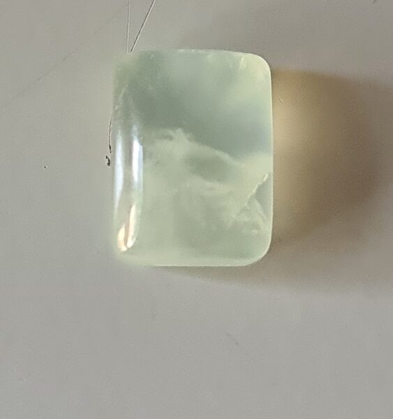 14x11mm Prehnite cabochon