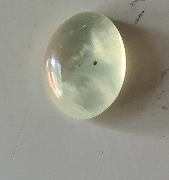 18x13mm Prehnite cabochon