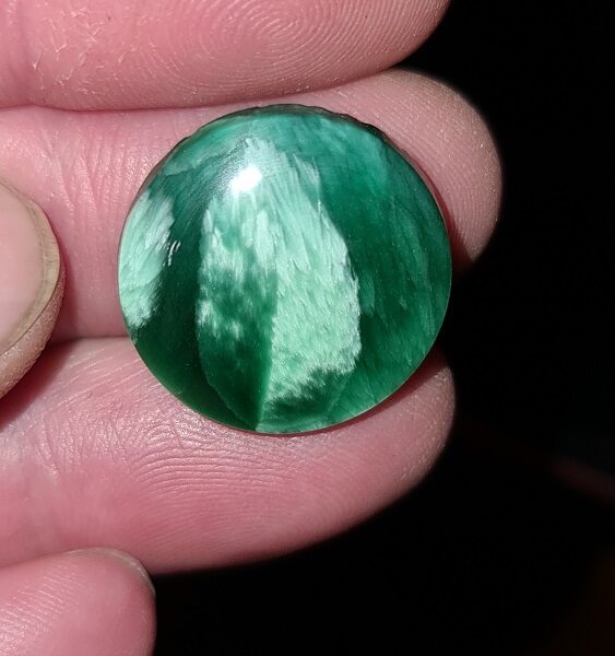 21mm round Bridewell stone cabochon