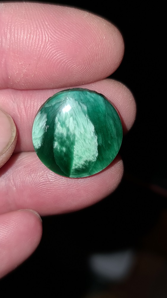 21mm round Bridewell stone cabochon