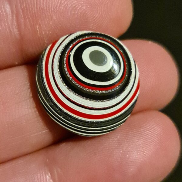 21mm freeform Fordite cabochon