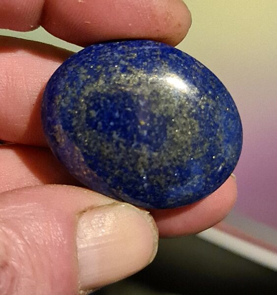 37x30mm oval Mine4 Lapis Lazuli cabochon