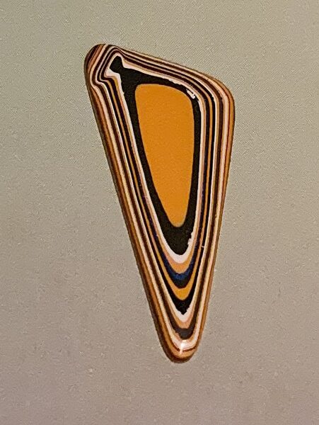 37x17mm freeform Fordite cabochon