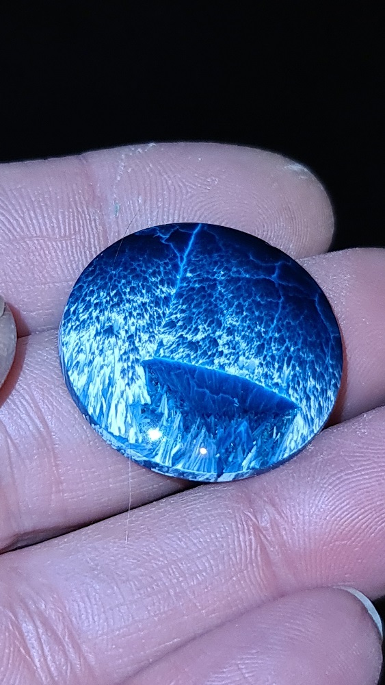 29mm round Bridewell stone cabochon