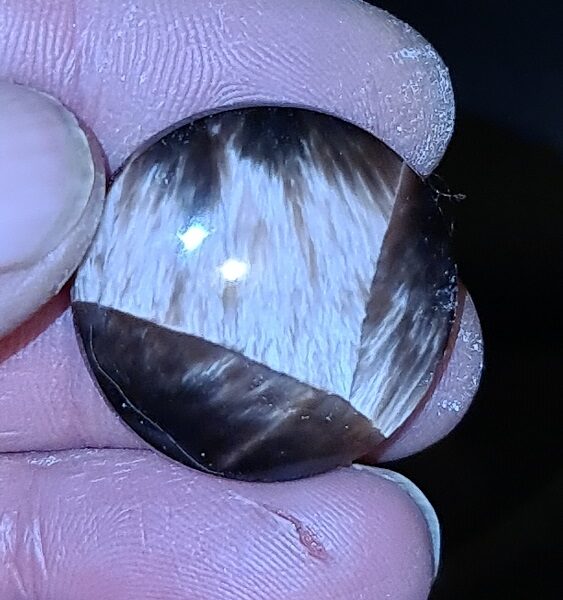 26mm round Bridewell stone cabochon