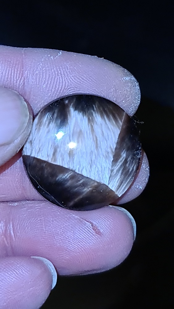 26mm round Bridewell stone cabochon