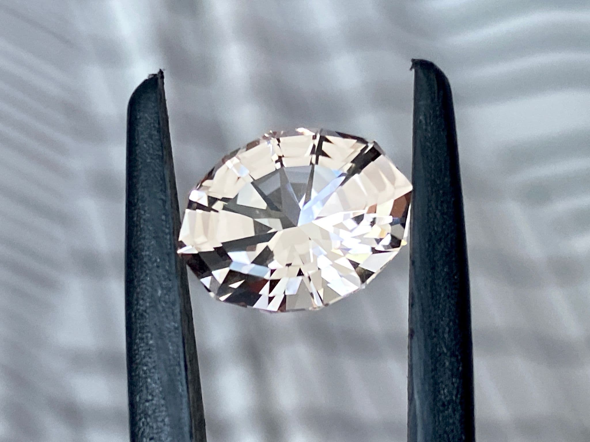Brazilian Morganite Precision-Cut Faceted Pair for Luxury Earring Making - Image 2