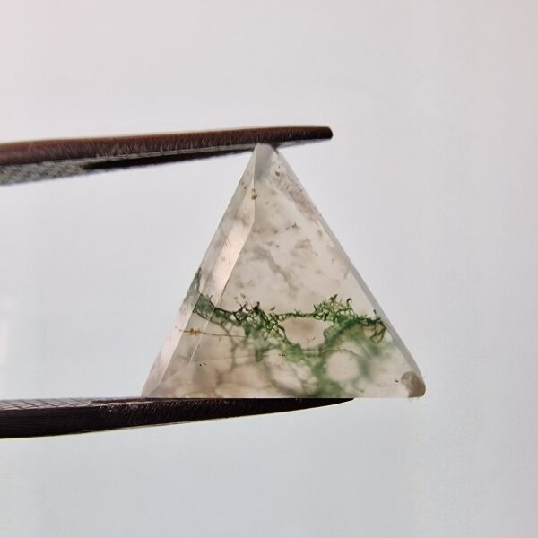 14x14mm Natural Moss Agate Picture Cabochon for Wire Wrapped Jewellery