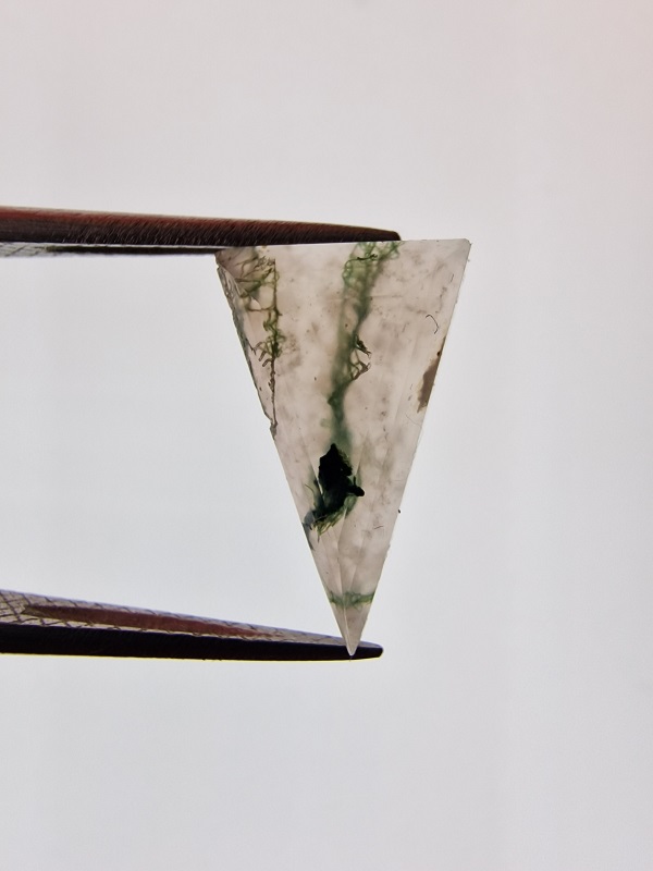16x10mm moss agate picture cabochon