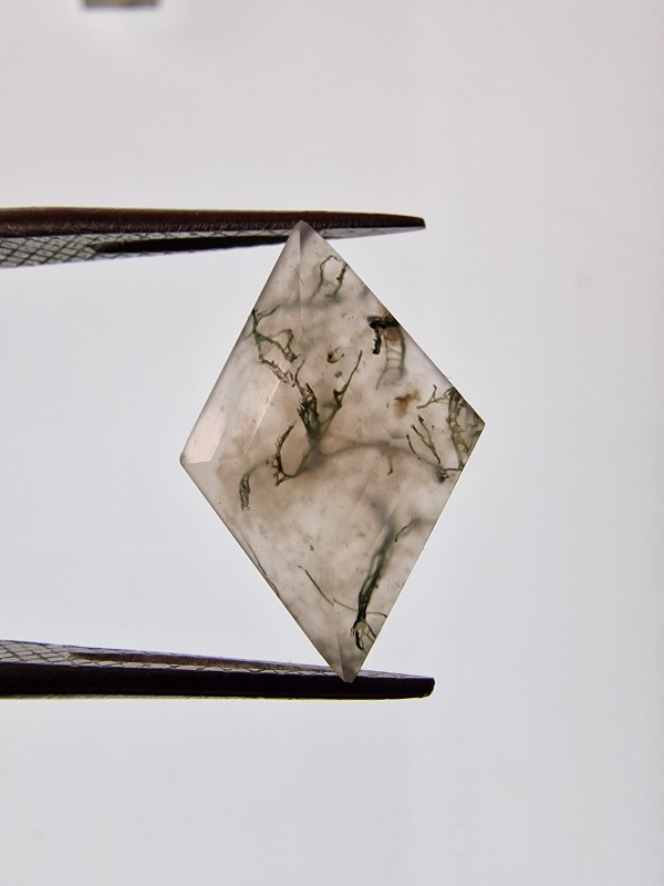 19x13mm moss agate picture cabochon