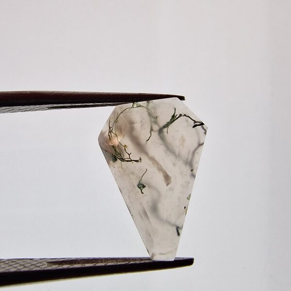 17x12mm moss agate picture cabochon