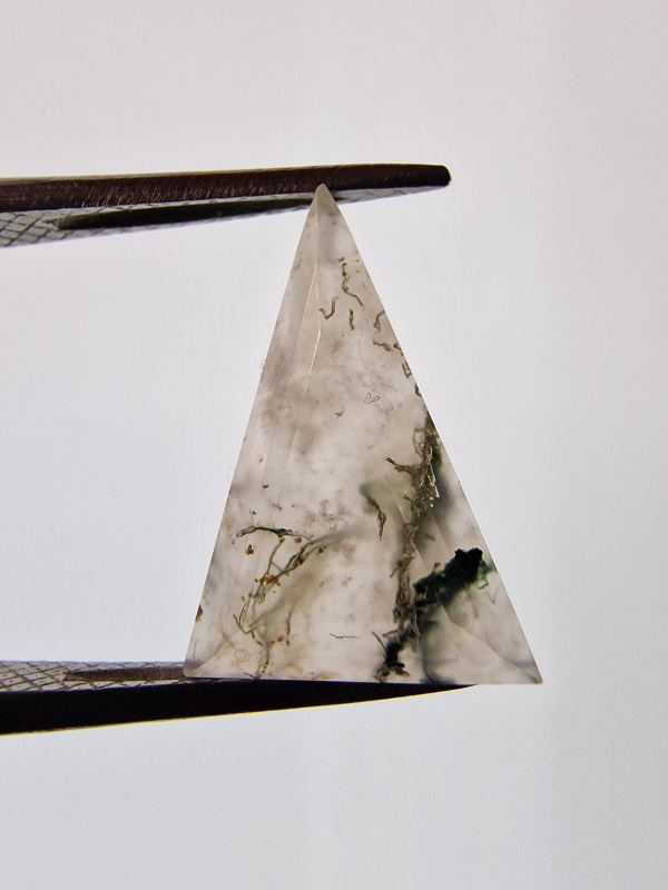 17x12mm moss agate picture cabochon