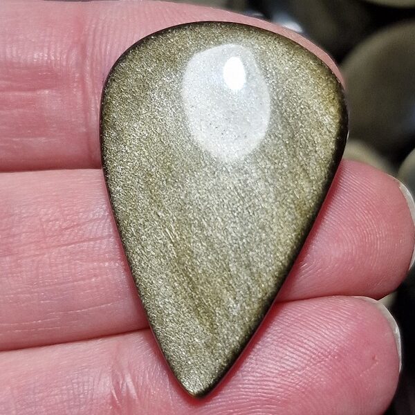 Gold-sheen Obsidian